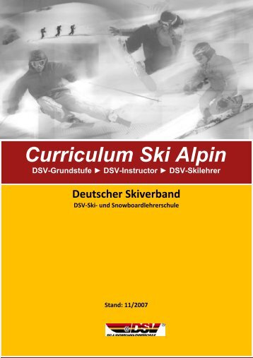 Curriculum Alpin