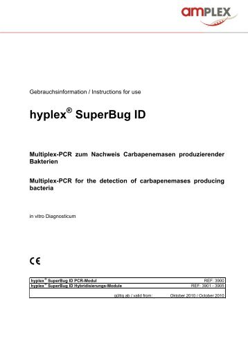 hyplex SuperBug ID