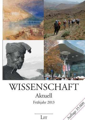 Wissenschaft Aktuell - LIT Verlag