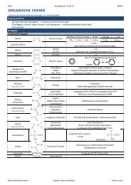 ORGANISCHE CHEMIE