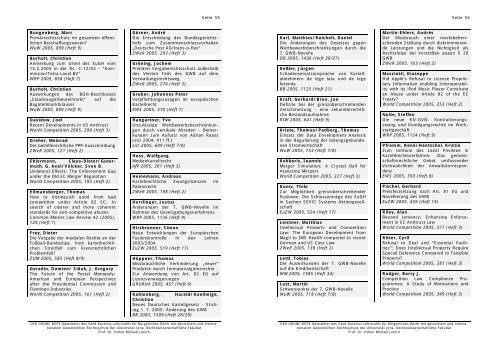 Der Grüne Bote - Newsletter - Rechtswissenschaftliche Fakultät