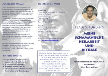 Flyer hier - Klaus Ruhland