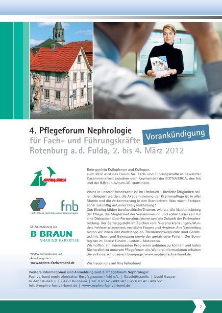 02·2011 - Fachverband Nephrologischer Berufsgruppen