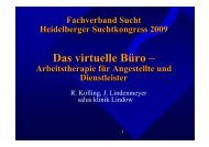 R. Kolling, Dr. J. LIndenmeyer - Fachverband Sucht eV