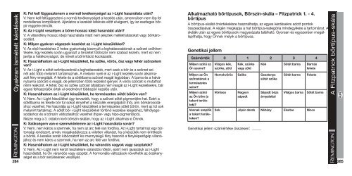 Skin Chart Customer Service Information