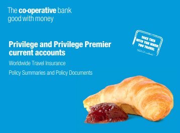 Worldwide Travel Insurance - The Co-operative Bank