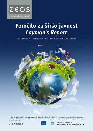 Slovenia WEEE Campaign - Life  ODLOČJU! - Poročilo za širšo javnost Layman's Report