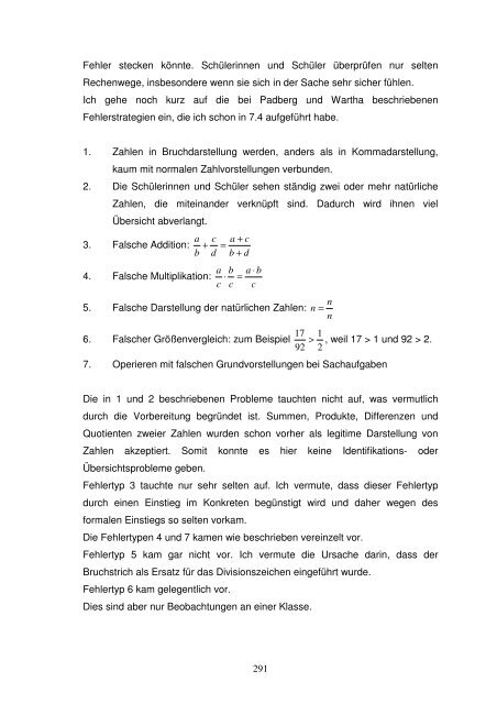 Das pragmatische Konzept für den Bruchrechenunterricht