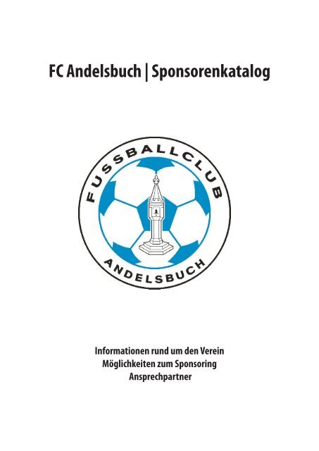 FC Andelsbuch | Sponsorenkatalog