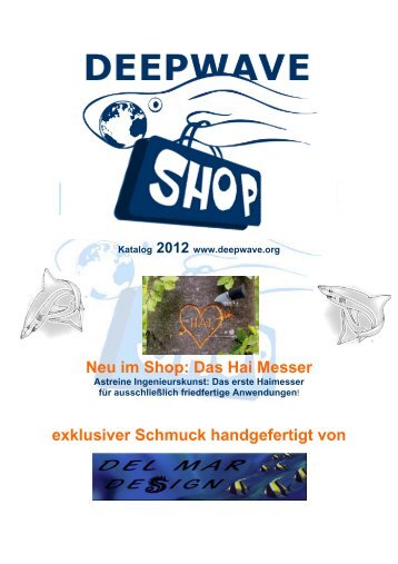 Neu im Shop: Das Hai Messer exklusiver Schmuck handgefertigt von