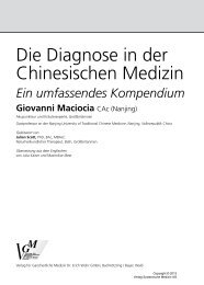 Die Diagnose in der Chinesischen Medizin - Verlag Systemische ...