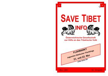 Mai 2005 Ausgabe - Save Tibet