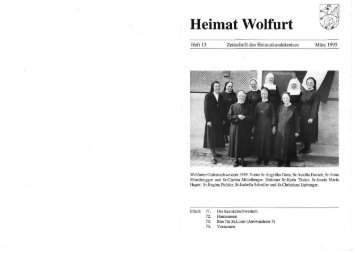 Heft 15 Zeitschrift des Heimatkundekreises März 1995