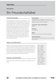 Ein Freundschaftsfest - Oncken.de