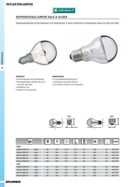 Leuchtstofflampen & T5 - Sylvania