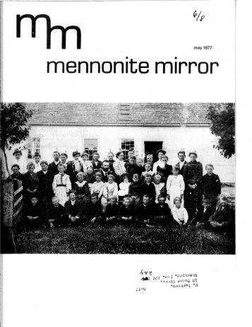 mennonite mirror - Canadian Conference of Mennonite Brethren ...