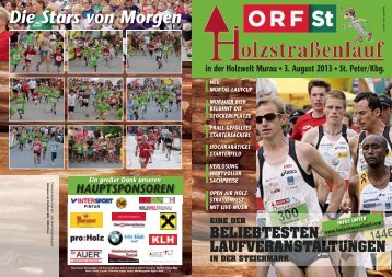 Zeitung - Holzstrassenlauf