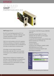 SNMP - Effekta