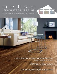 Natur pur & purer Luxus - netto Einkaufsgruppe AG