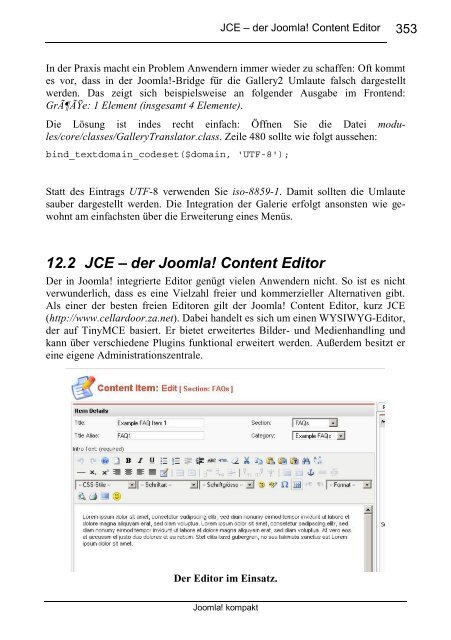 Joomla kompakt - Brain-Media.de Brain-Media.de