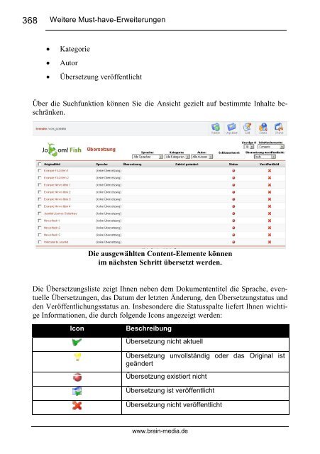 Joomla kompakt - Brain-Media.de Brain-Media.de