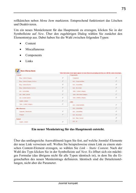 Joomla kompakt - Brain-Media.de Brain-Media.de