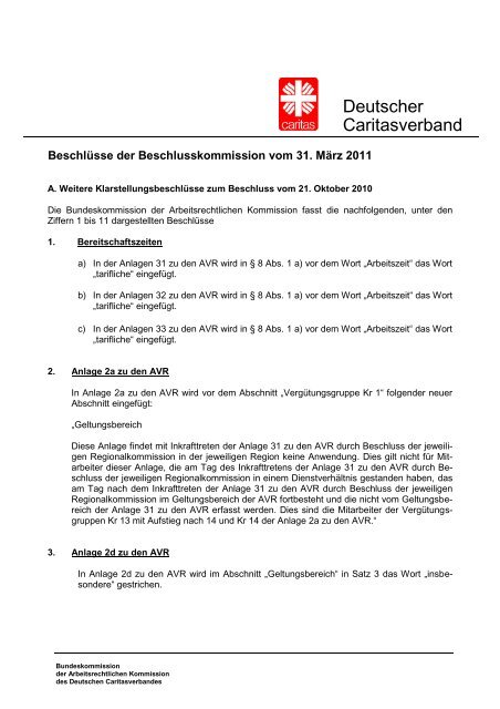 Deutscher Caritasverband Diag Mav Osnabruck