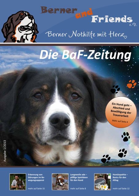 Die BaF-Zeitung - Berner and Friends eV