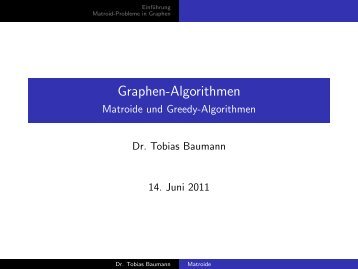 Graphen-Algorithmen