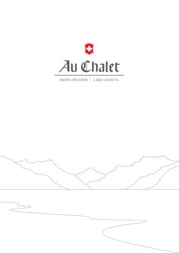 Au Chalet - Speisekarte