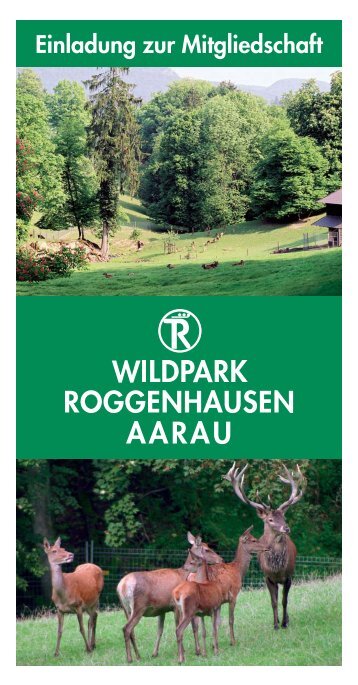 Flyer herunterladen - Wildpark Roggenhausen