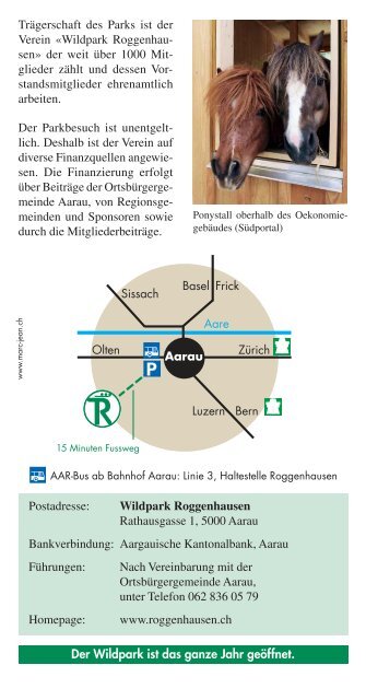 Flyer herunterladen - Wildpark Roggenhausen