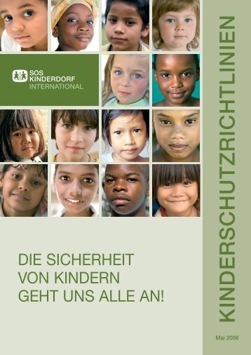 Kinderschutzrichtlinien - SOS-Kinderdorf International