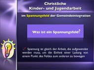 Christliche Kinder- und Jugendarbeit