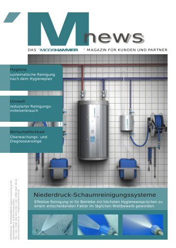 Newsletter Schaum Druckerei - 'MOOSHAMMER' hygiene & technik ...