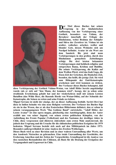 Adolf Hitler - Der letzte Avatar (PDF)