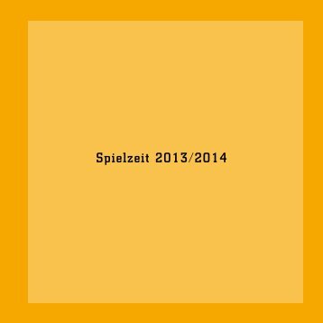 Spielzeit 2013/2014 - Ludwigshafen