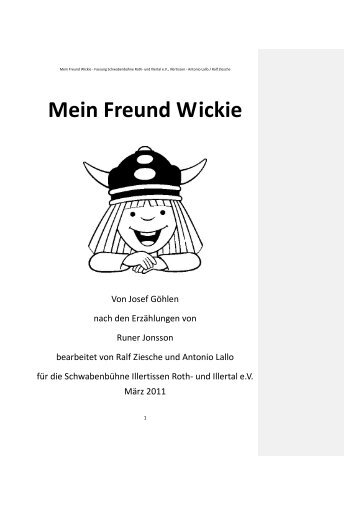 Mein Freund Wickie - Antonio Lallo