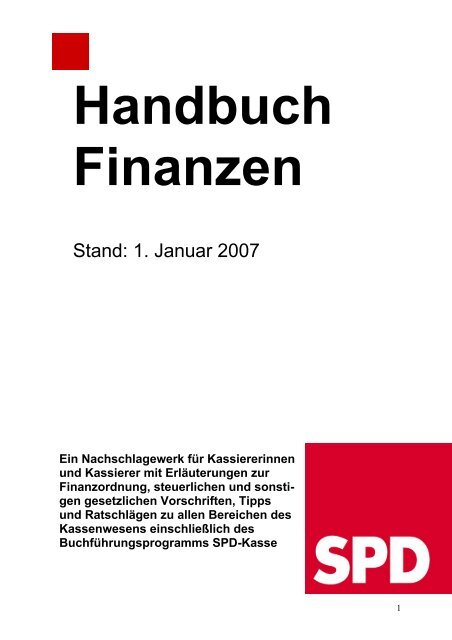 Handbuch Finanzen