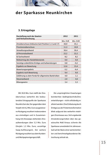 Gesamt-Jahresbericht 2012 - Sparkasse Neunkirchen