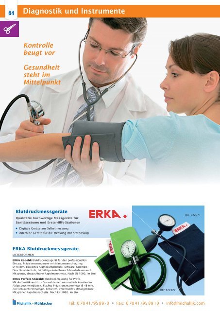 Katalog Erste Hilfe 2013 - Fritz Oskar Michallik GmbH & Co.