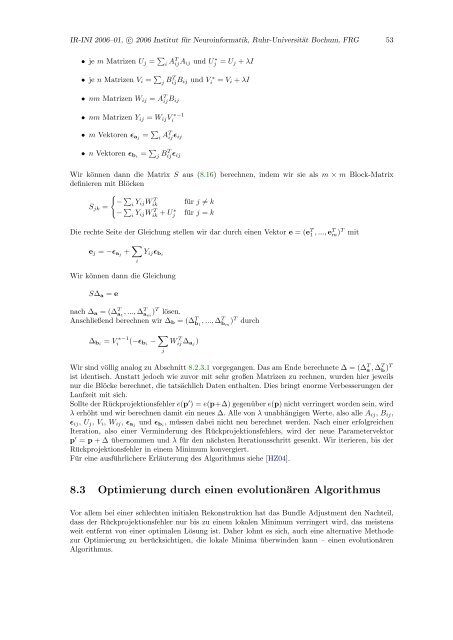 Inkrementelle Akquisition von 3D-Objektmodellen - Institut für ...