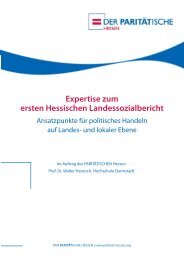 Die Expertise - Der PARITÄTISCHE Hessen