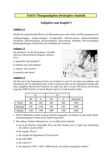 Übungsaufgaben Deskriptive Statistik Aufgaben ... - Von ...