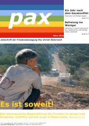 Ausgabe 01/2010 - Katholische Hochschulgemeinde Linz