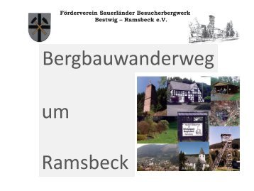 Förderverein Sauerländer Besucherbergwerk Bestwig- Ramsbeck e.V.