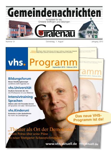 VHS-Programm - Grafenau