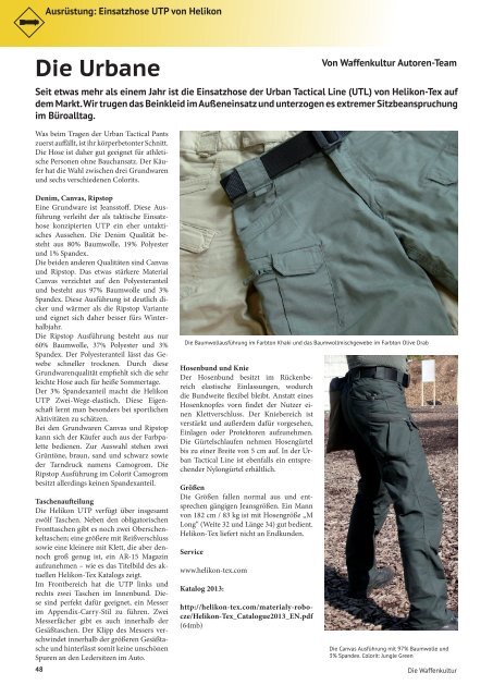 Die Waffenkultur - Ausgabe 09 - März - April 2013