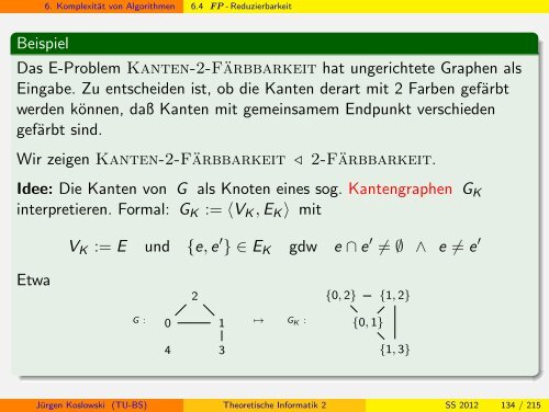 Handout - Institut für Theoretische Informatik - Technische ...