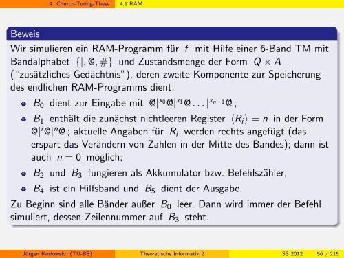 Handout - Institut für Theoretische Informatik - Technische ...